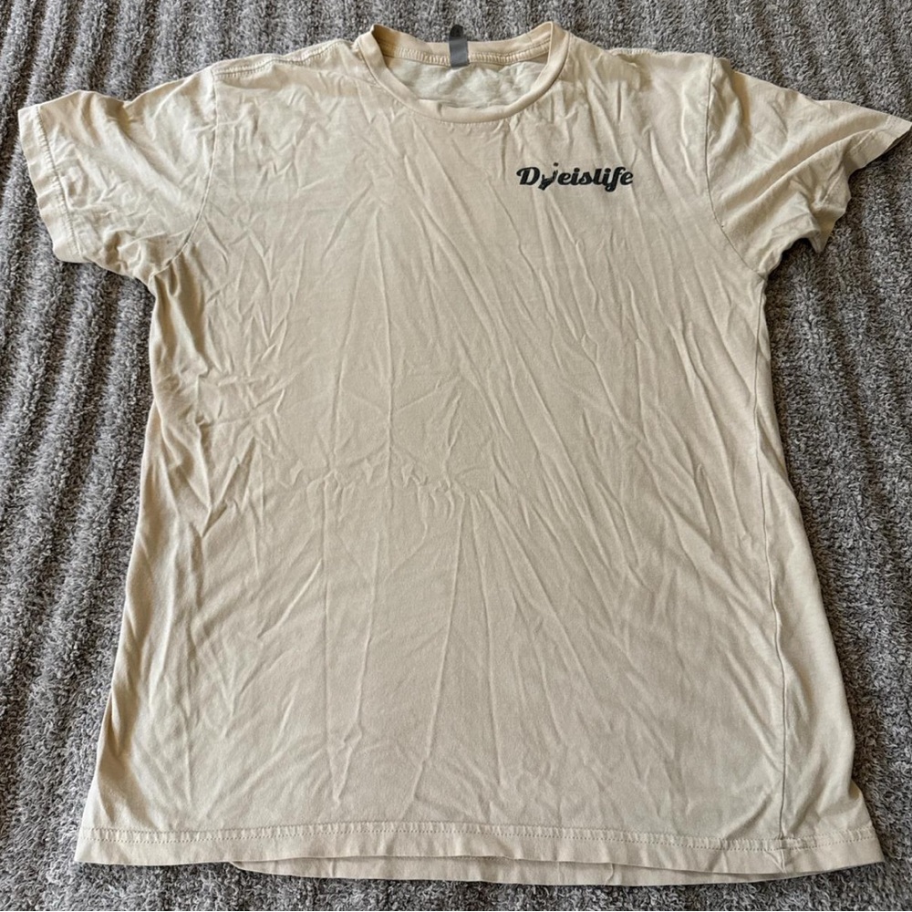 Cream Short Sleeve Tee